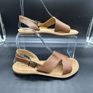 b.o.c. Milania Sandal light brown womens size 6 BC0013041 summer casual leather